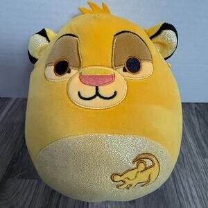 Disney Lion King Squishmallows Simba Plush Gold Belly Stuffed Animal Jazwares